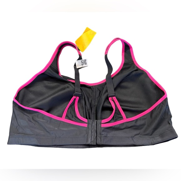 WINGSLOVE wirefree breathable full figure 48DDD/F no bounce sports bra NWT - Picture 3 of 8